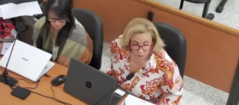 La fiscal Lucy Marcela Laborde