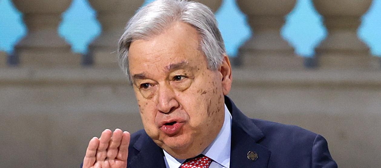 Secretario General de las Naciones Unidas (ONU), António Guterres.