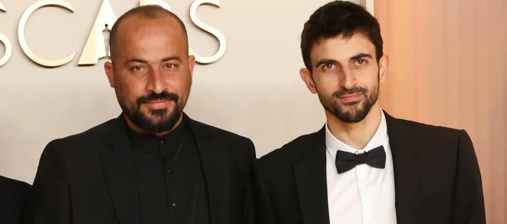 Hamdan Ballal (izquierda).