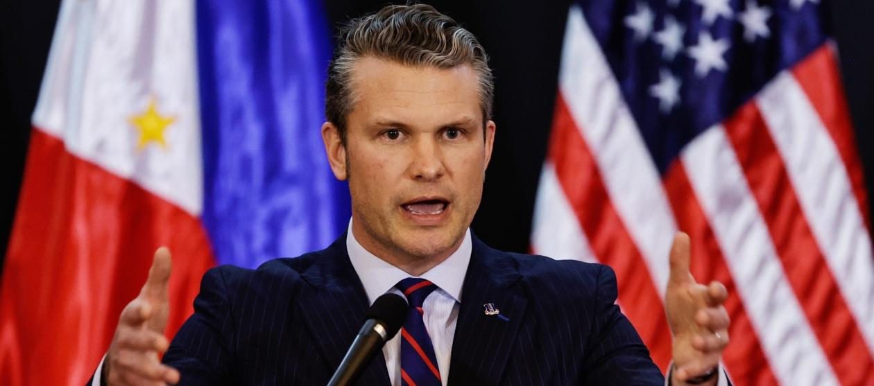 El secretario de Defensa de Estados Unidos, Pete Hegseth.