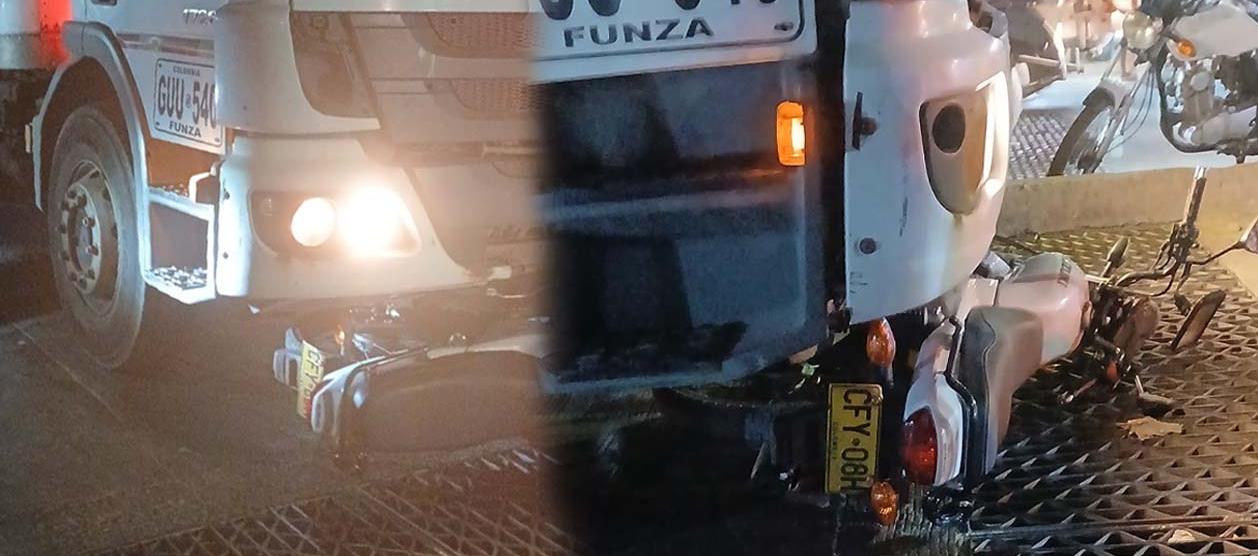 Camión embistió a motociclista en Cevillar y murió