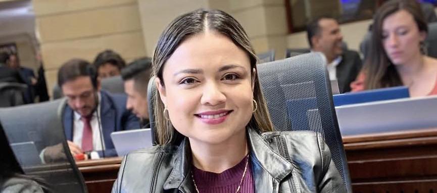 La segunda vicepresidenta de la Cámara de Representantes, Lina María Garrido.