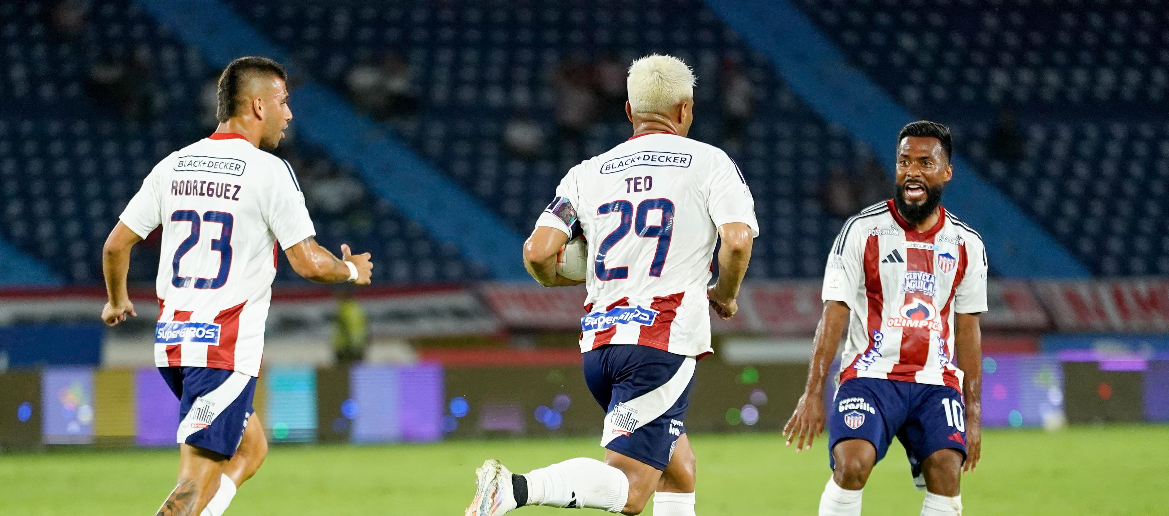 Steven ‘Titi’ Rodríguez,  Teófilo Gutiérrez y ‘Cariaco’ González. 