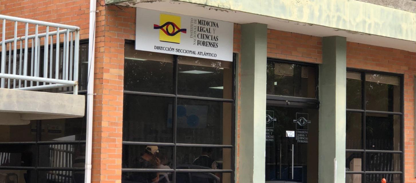 Fachada de Medicina Legal.