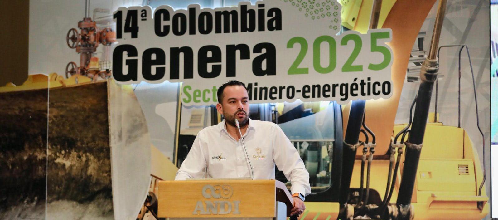 El ministro de Minas y Energía, Edwin Palma. 