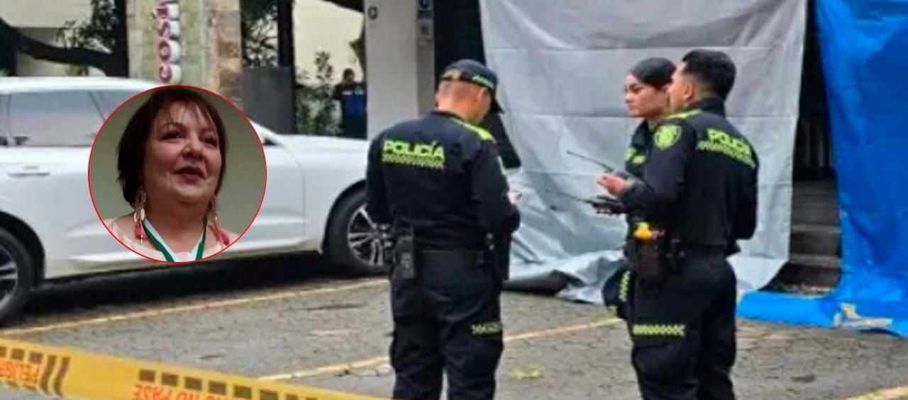 María Victoria Correa Ramírez, en el círculo, una de las víctimas.