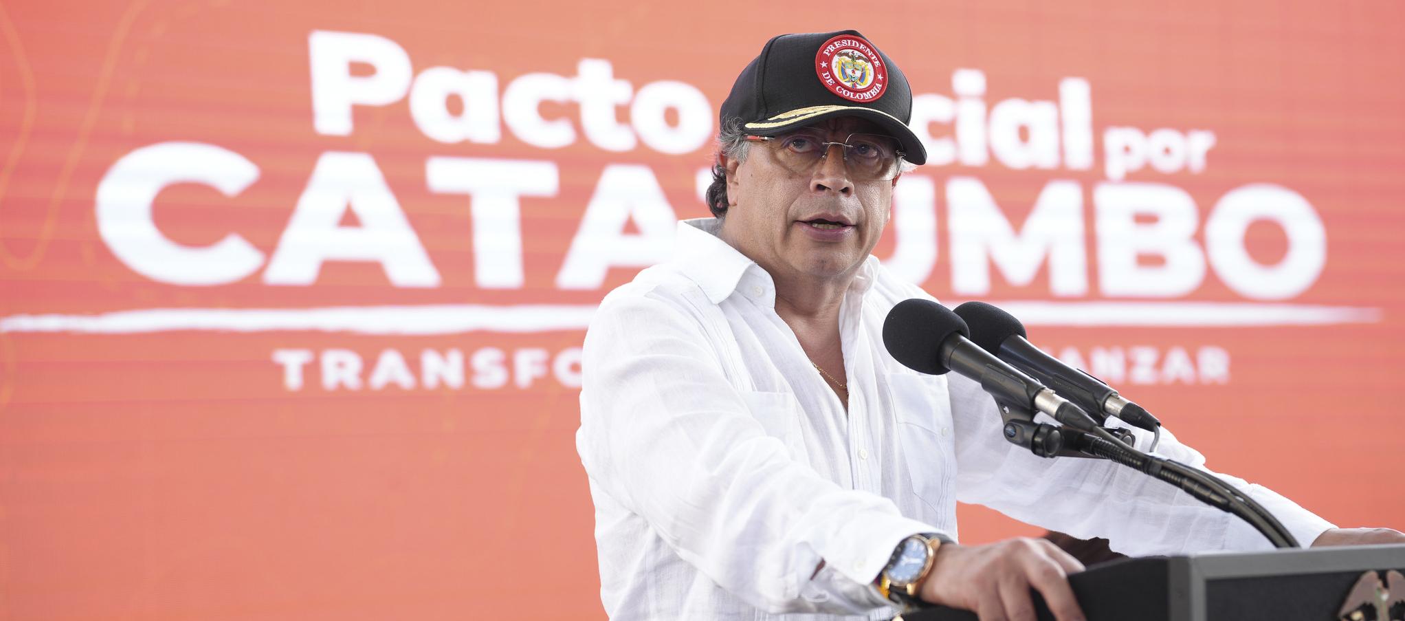El Presidente Gustavo Petro.