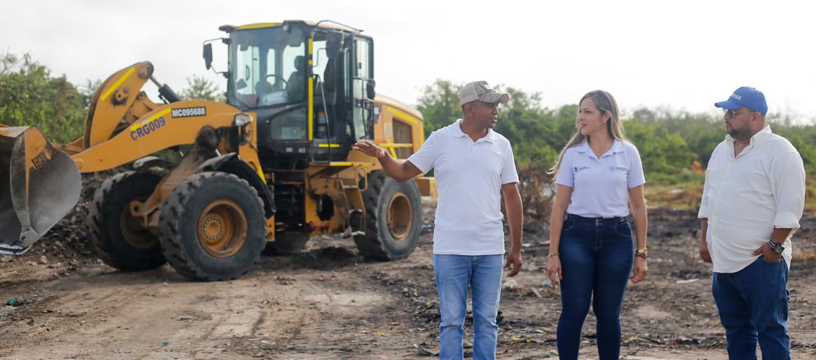  Inspección donde se evidenció el progreso en la limpieza y recuperación de estos terrenos.