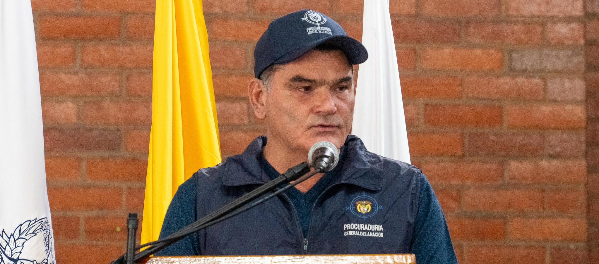 El Procurador General de la Nación, Gregorio Eljach.