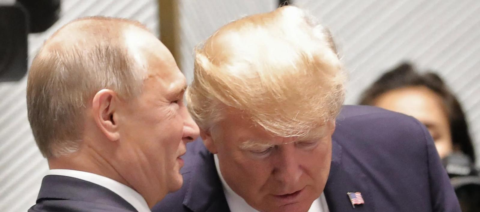 Vladimir Putin y Donald Trump.