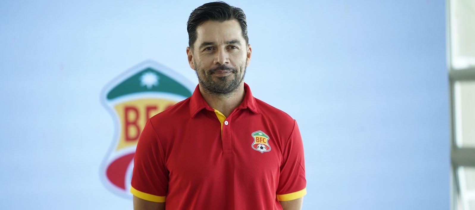 Nelson 'Rolo' Flórez en la presentación del Barranquilla FC 2025.