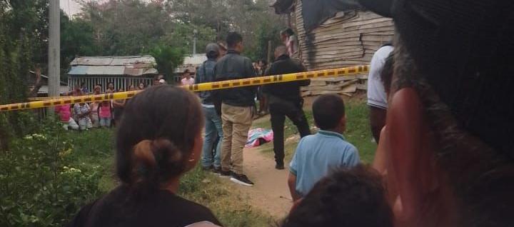 Zona donde fue encontrado el cuerpo sin vida.