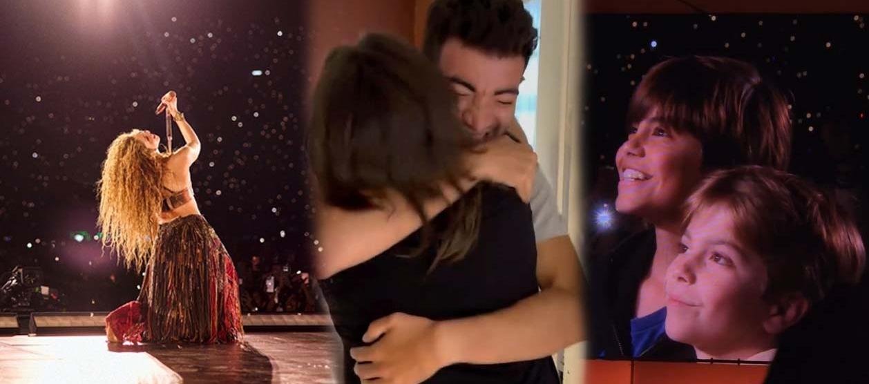 Momentos emotivos por el segundo concierto de Shakira en Buenos Aires, Argentina.