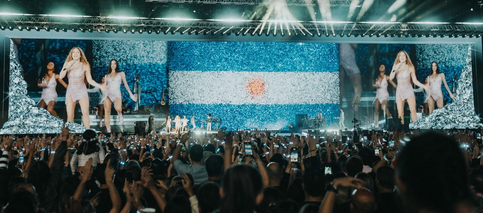 Shakira hizo vibrar al público argentino con sus dos conciertos. 