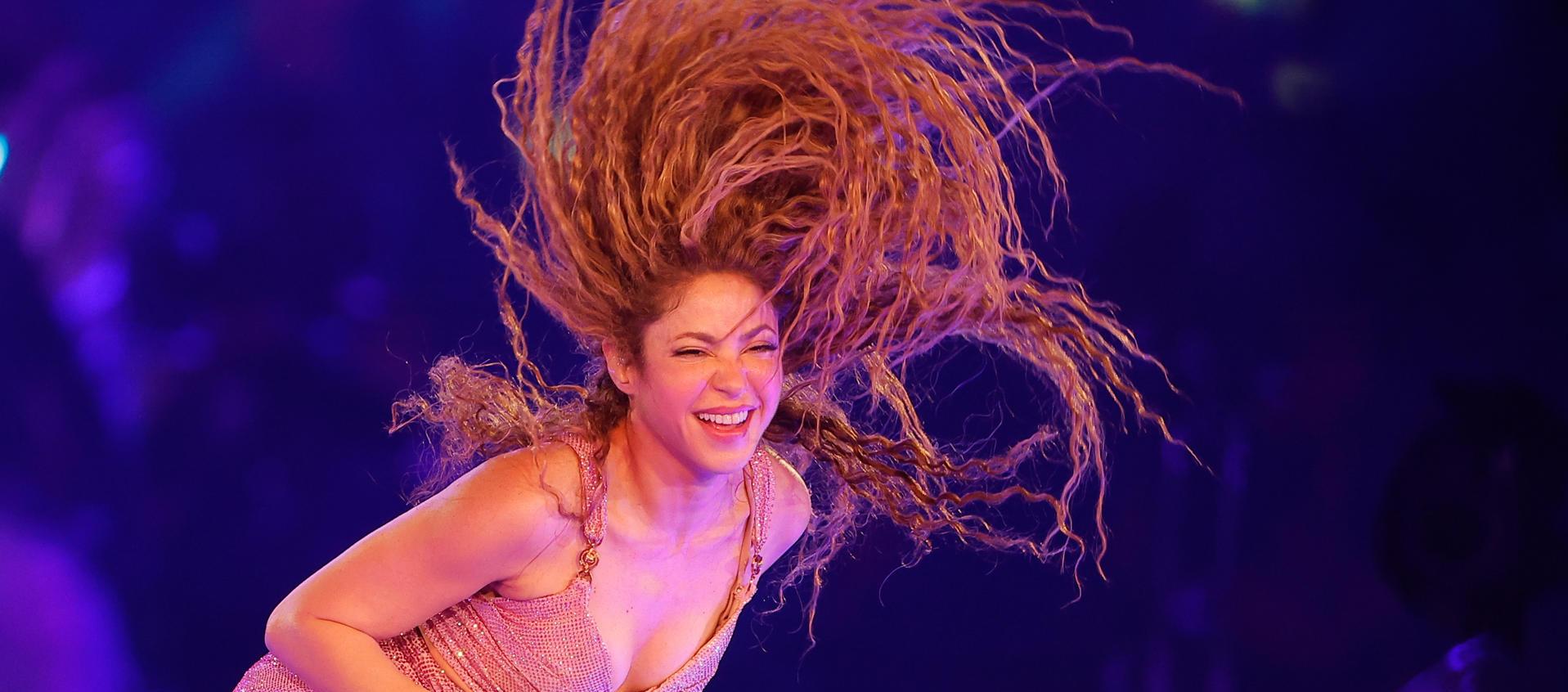 La cantante barranquillera Shakira en Buenos Aires. 