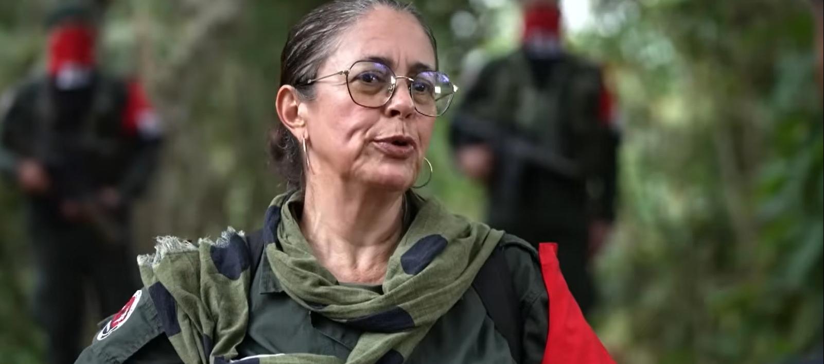 La comandante del ELN, Silvana Guerrero.