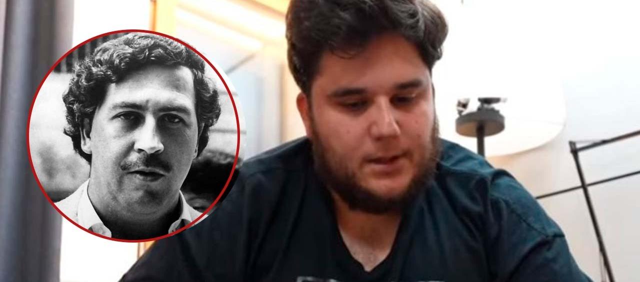 Olaf Kyros Gustafsson y Pablo Escobar. 