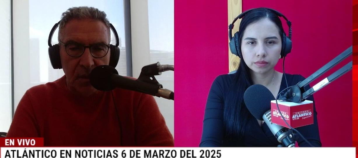 Transmisión de Atlántico en Noticias.