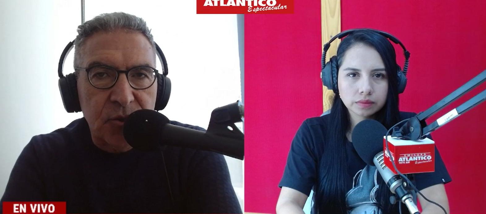 Transmisión de Atlántico en Noticias.