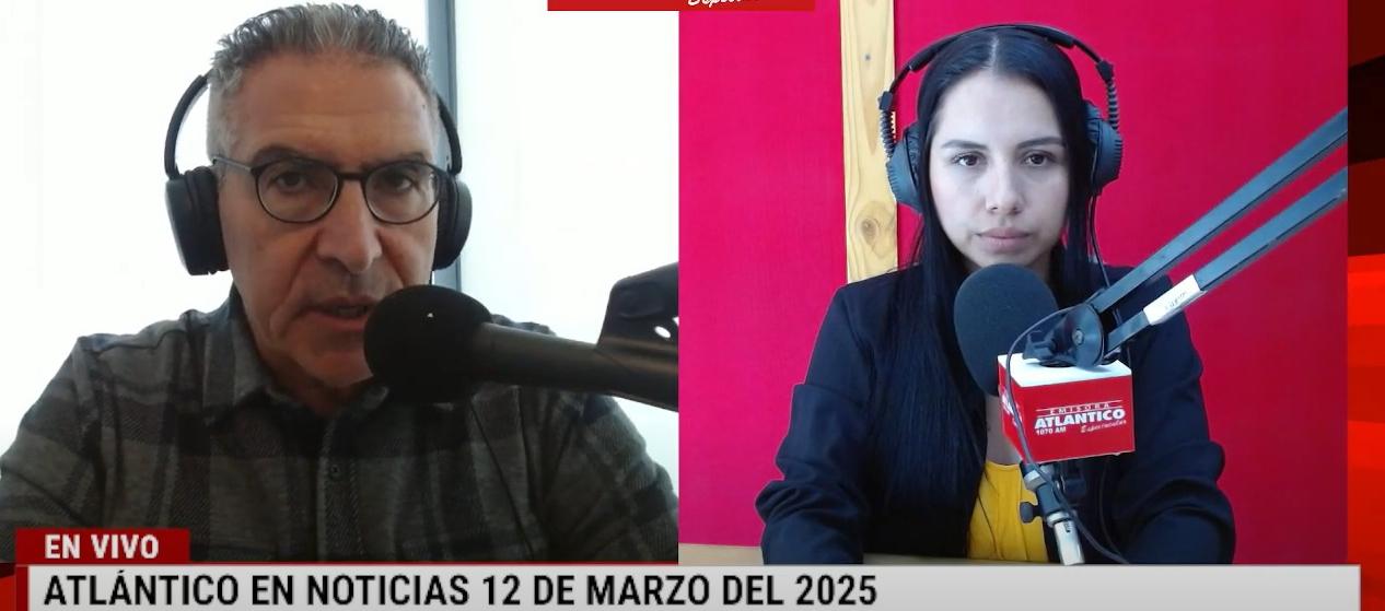 Transmisión de Atlántico en Noticias.
