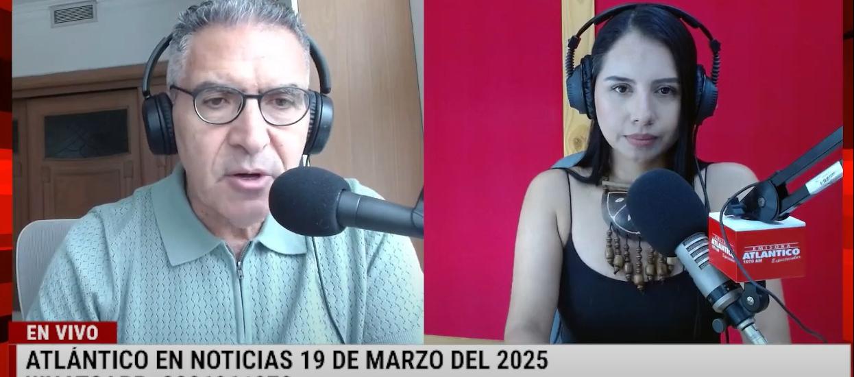 Transmisión de Atlántico en Noticias.