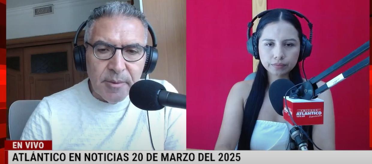 Transmisión de Atlántico en Noticias.