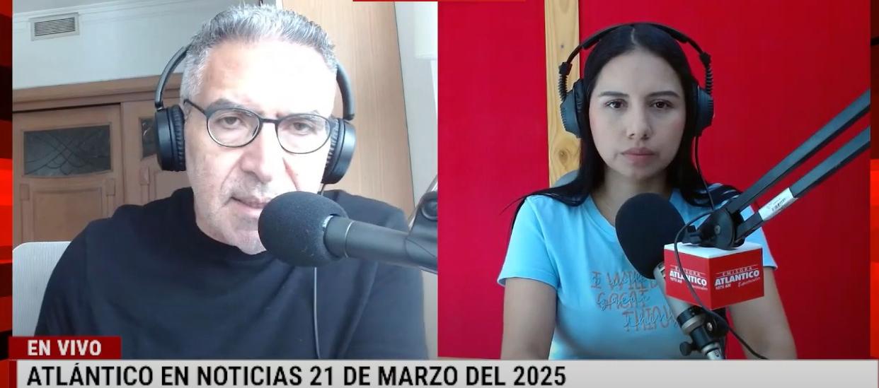 Transmisión de Atlántico en Noticias.