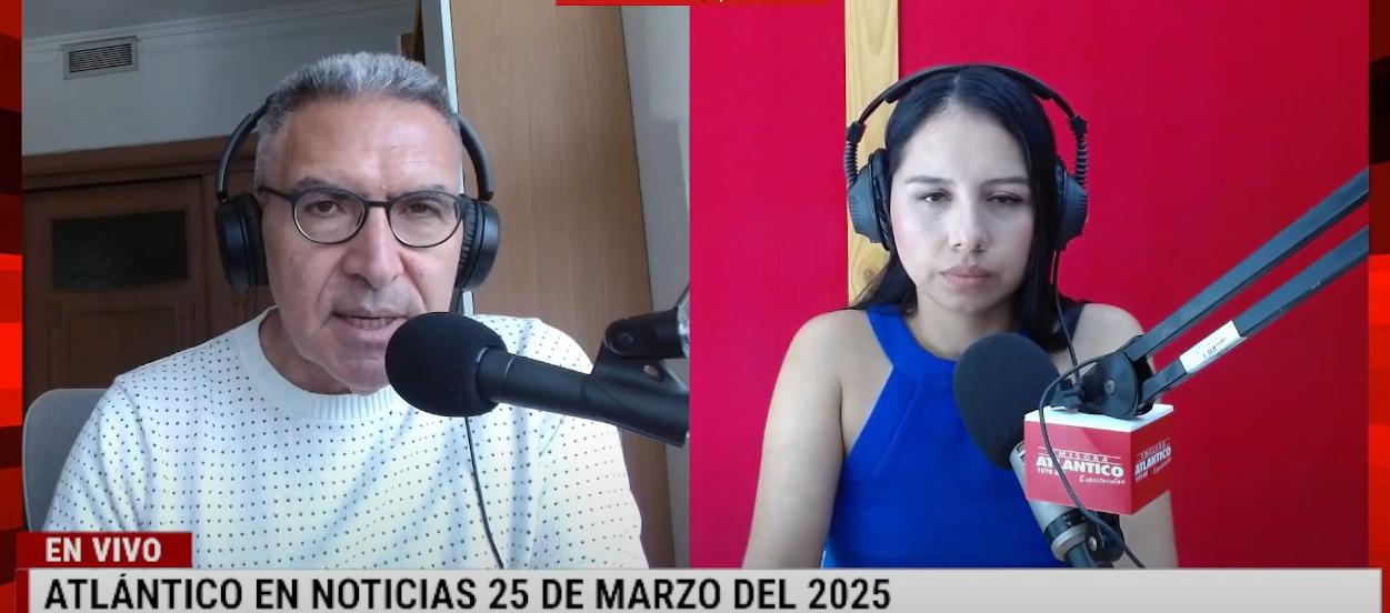 Transmisión de Atlántico en Noticias.