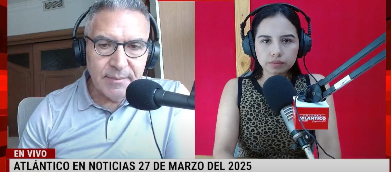 Transmisión de Atlántico en Noticias.