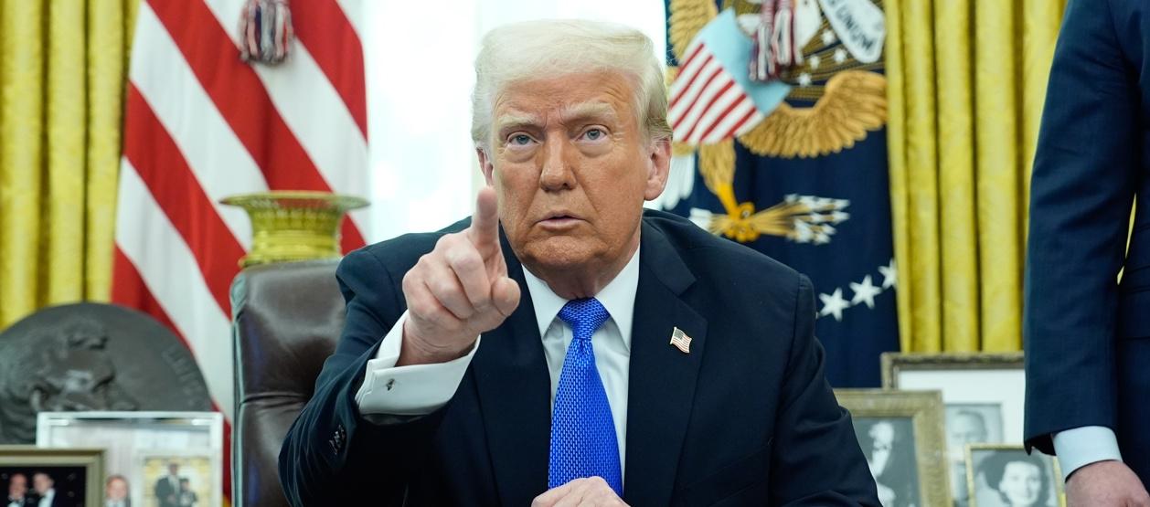 El presidente de Estados Unidos, Donald Trump.