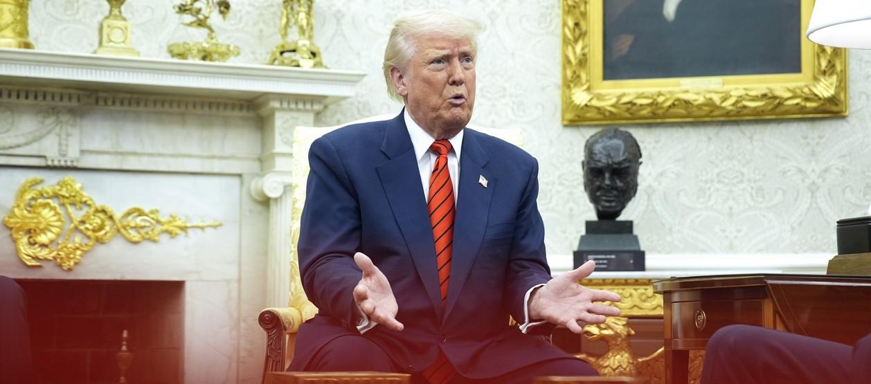 El presidente de Estados Unidos, Donald Trump.