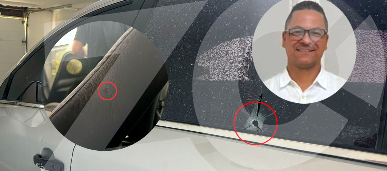 Luis Carlos Riquet Aleman / vehículo en el que se movilizaba. 