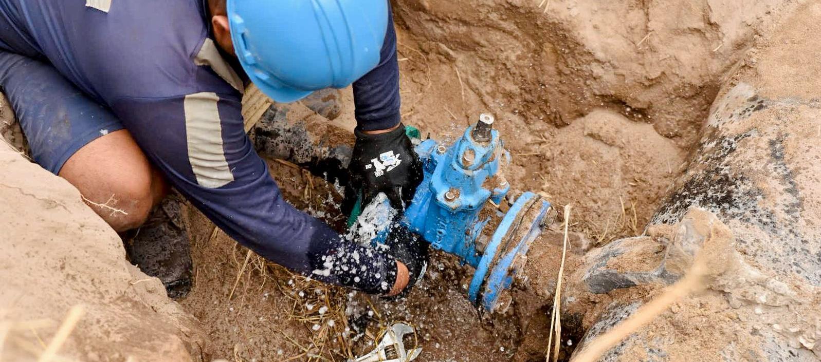 La empresa se encuentra trabajando por la población. 