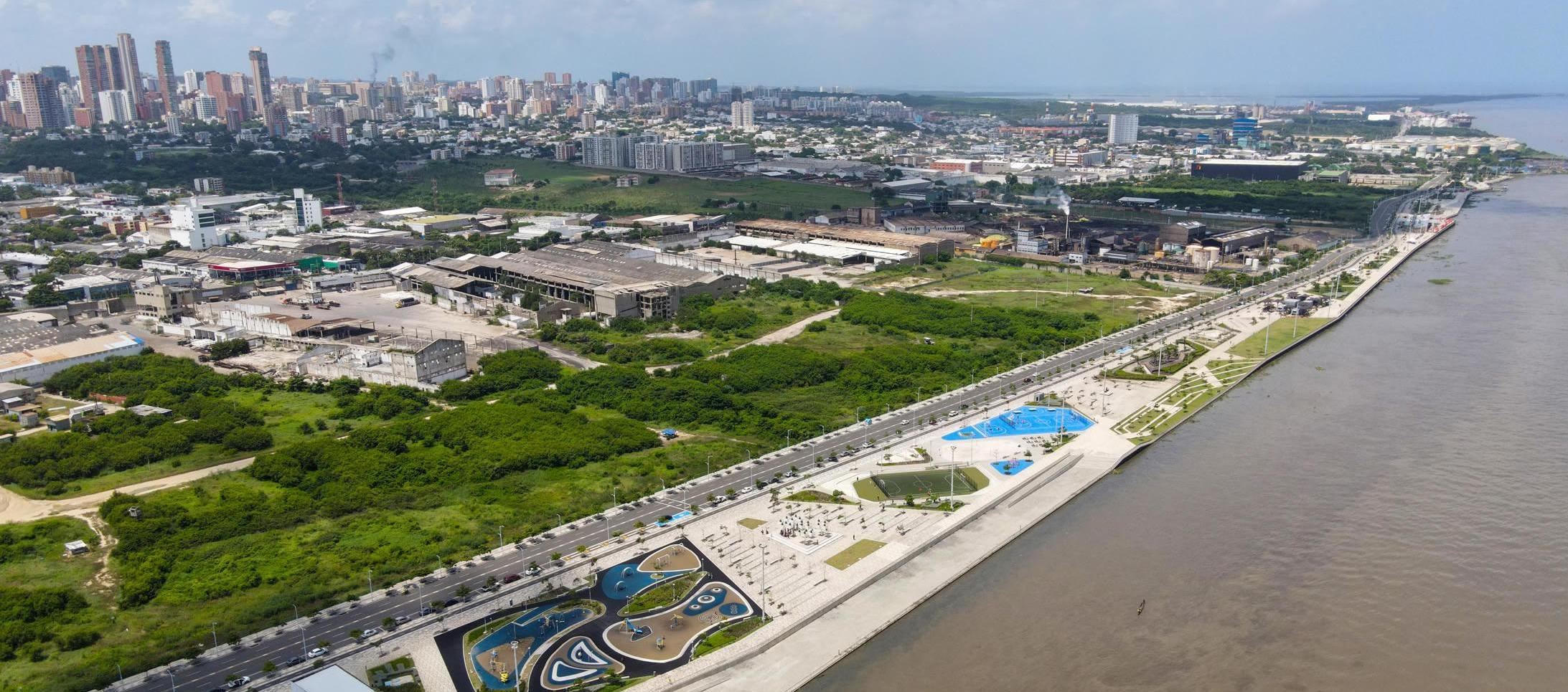 Panorámica de Barranquilla.
