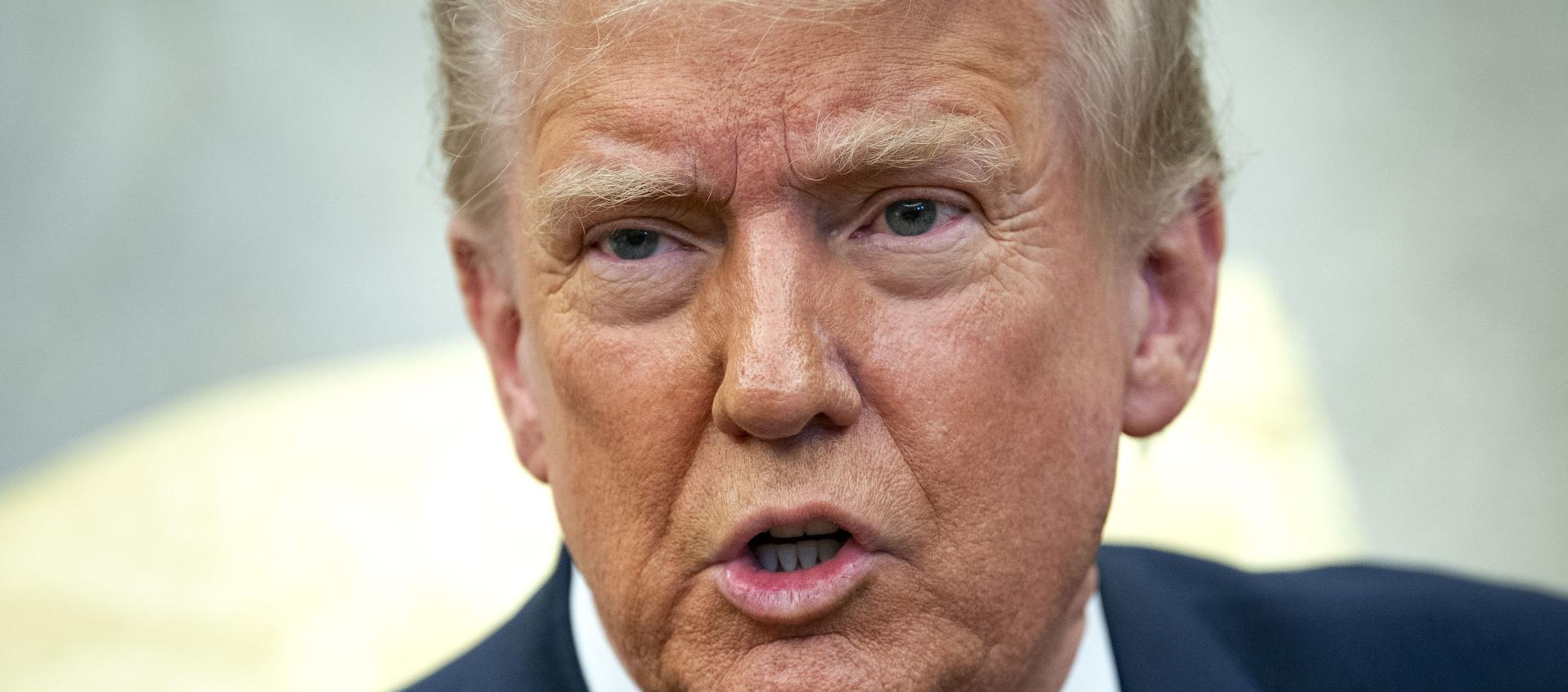 Donald Trump, Presidente de Estados Unidos.