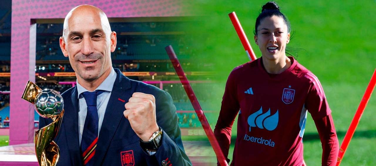 Luis Rubiales y Jenni Hermoso, protagonistas del documental que producirá la Warner Bros Discovery.