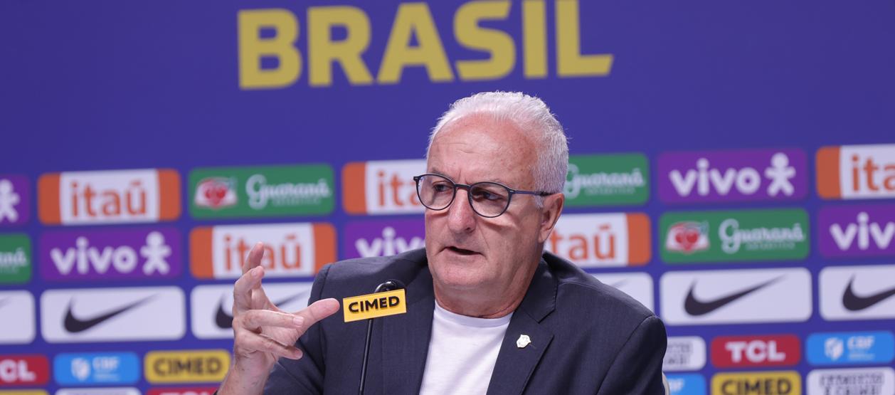 Dorival Junior, entrenador de la selección brasileña. 