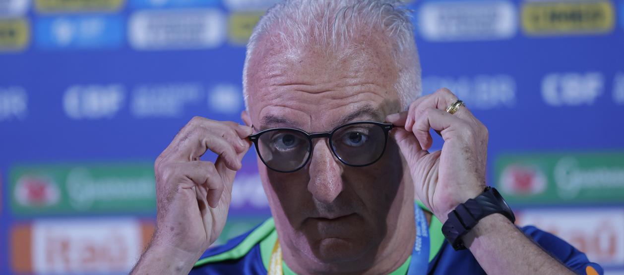 Dorival Junior, entrenador de la selección brasileña de fútbol. 