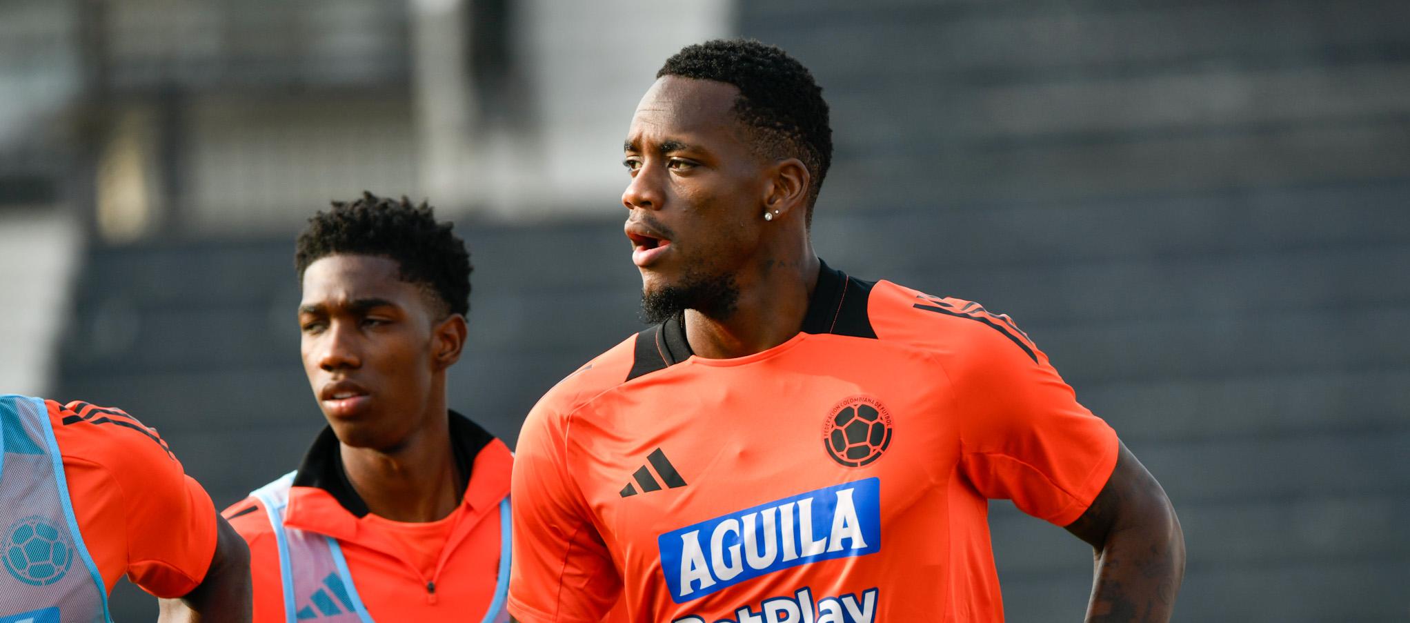 Jhon Jáder Durán, delantero de la Selección Colombia. 