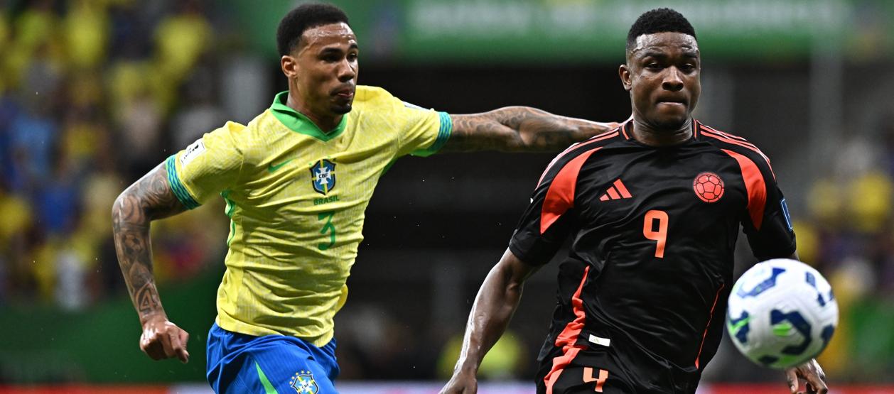 Gabriel Magalhães, defensa de Brasil, será baja ante Argentina por suspensión. 