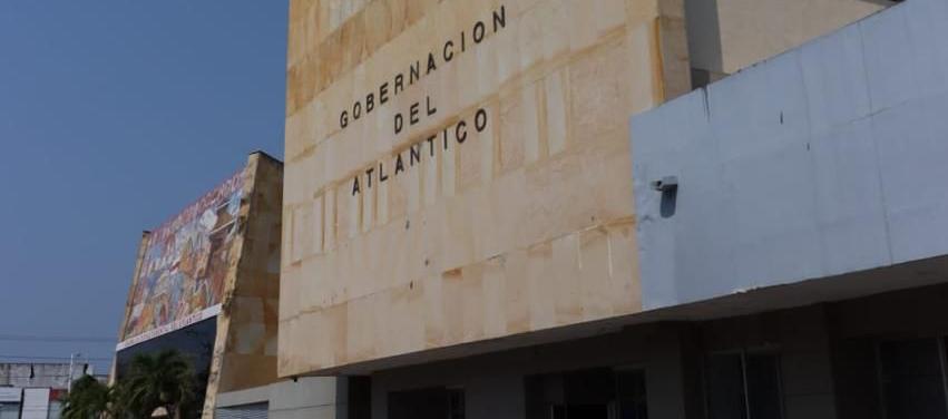 Fachada de la Gobernación del Atlántico.