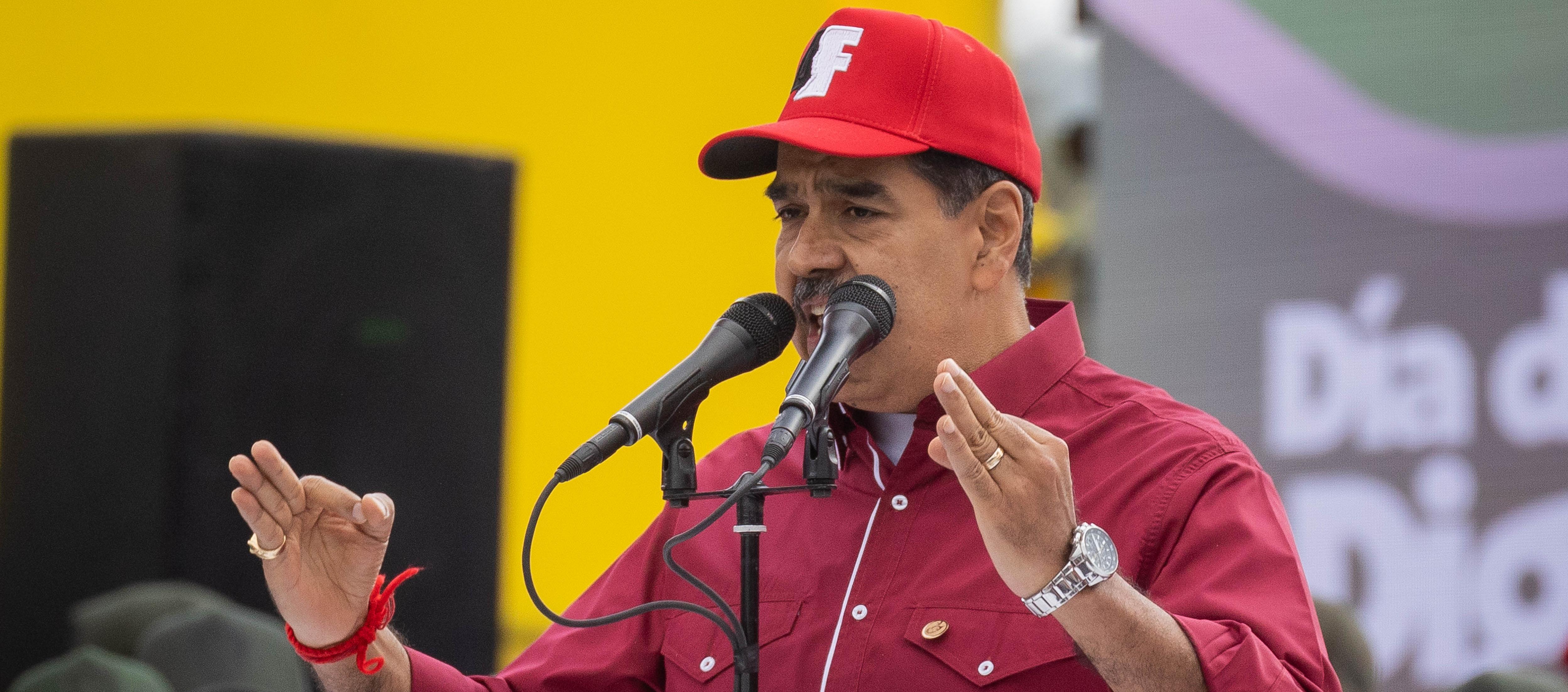 Nicolás Maduro, presidente de Venezuela. 