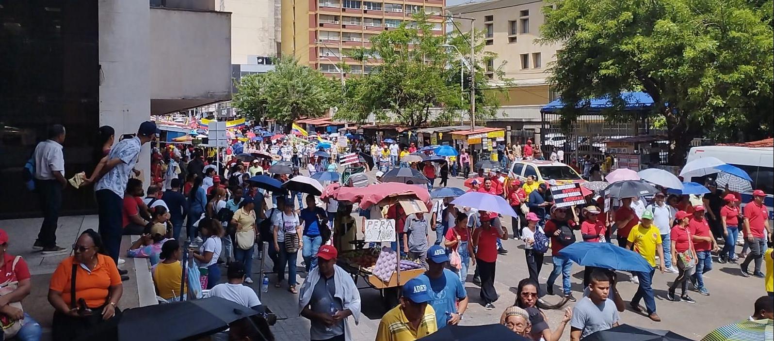 Marchas en Atlántico. Imagen de referencia.