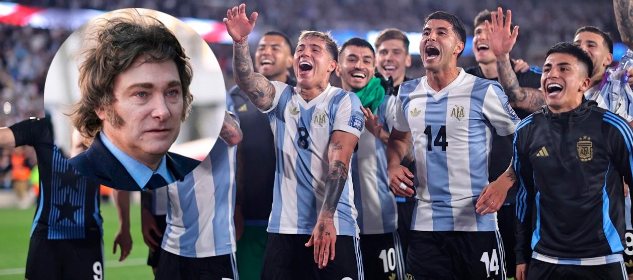 Javier Milei elogió a la selección argentina y a su entrenador Lionel Scaloni.