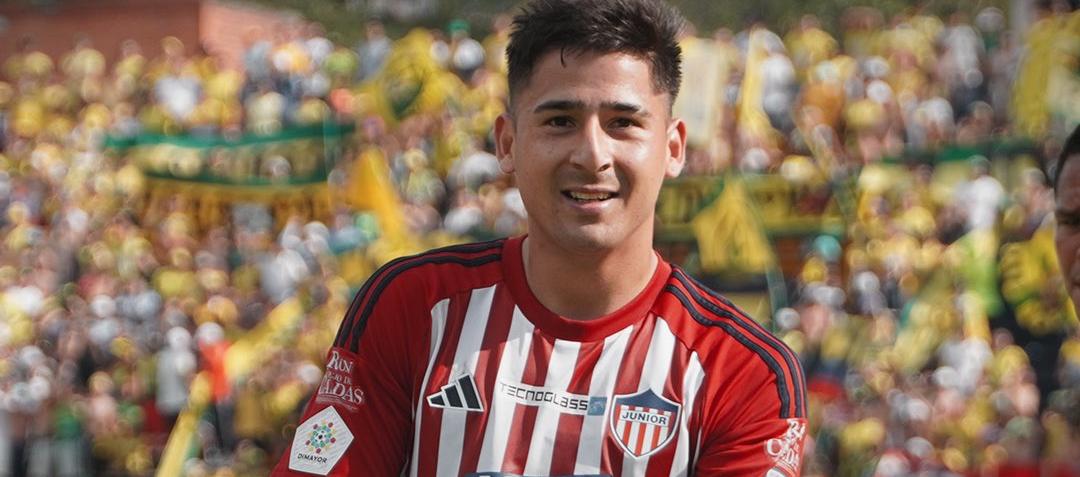 El paraguayo Guillermo Paiva marcó su primer gol con la camiseta del Junior. 