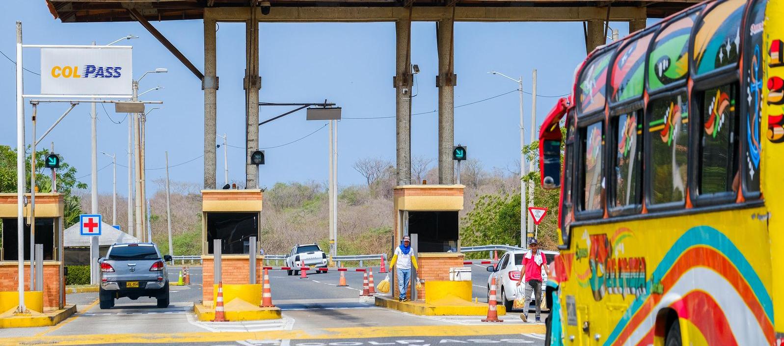 Peaje de Puerto Colombia.