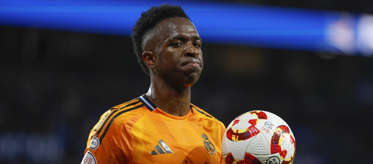 El brasileño Vinicius Junior, delantero del Real Madrid. 