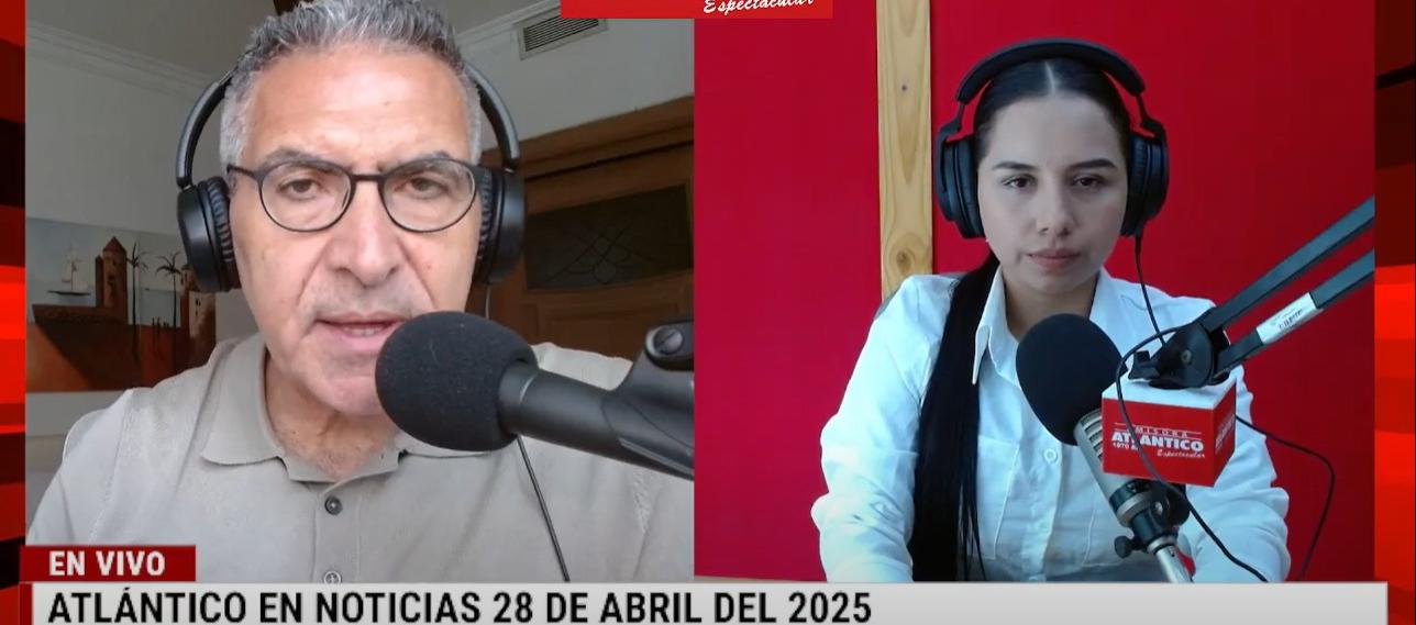 Transmisión de Atlántico en Noticias.