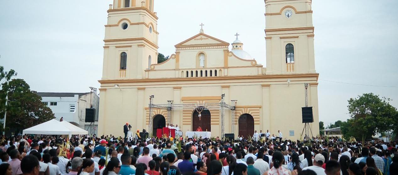 Las  iglesias del departamento se preparan para recibir a miles de feligreses.