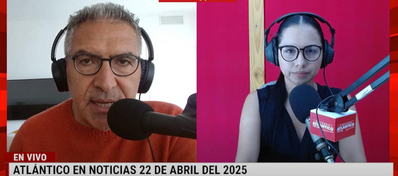 Transmisión de Atlántico en Noticias.